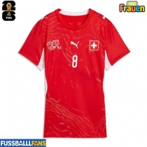 Schweiz Remo Freuler #8 Heimtrikot Frauen WM 2026 Kurzarm